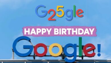 google's 25th birthday