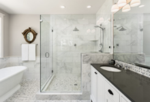 walk-in shower