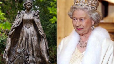 Statue of Queen Elizabeth II
