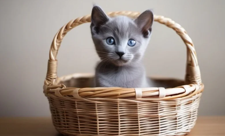 Russian Blue Cat