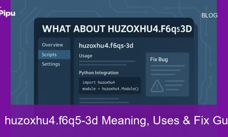 To Know About huzoxhu4.f6q5-3d Meaning & Details GuideS To Know About huzoxhu4.f6q5-3d Meaning & Details GuideS