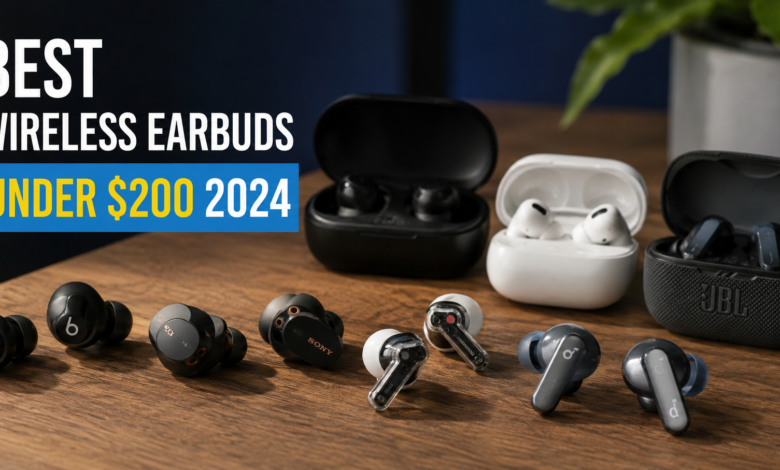 best wireless earbuds under 200 dollars 2024: Top Picks for Sound, Comfort, ANC, and Daily Use best wireless earbuds under 200 dollars 2024